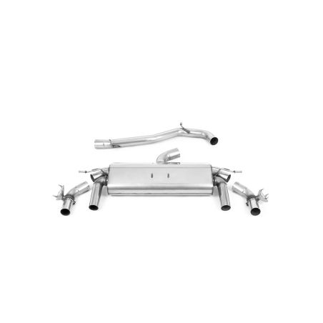Ligne d'échappement FAP Back inox MILLTEK VW T-Roc R 2.0TSI 300Ch(2019à2022) Embout Carbone Ligne d'échappement FAP Back inox MILLTEK VW T-Roc R 2.0TSI 300Ch(2019à2022) Embout Carbone