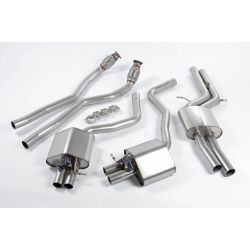 Ligne d'échappement Catback inox MILLTEK Audi RS7 C7 4.0 TFSI(+Performance)(2013à2018)