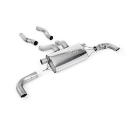 Ligne d'échappement FAP Back inox MILLTEK BMW M240i G42 (Xdrive)(2022à+)