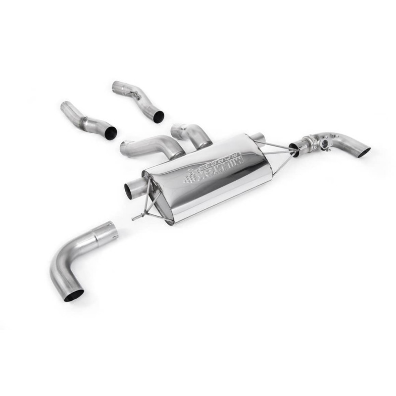 Ligne d'échappement FAP Back inox MILLTEK BMW M240i G42 (Xdrive)(2022à+)