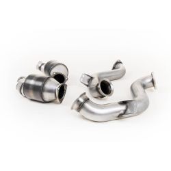 Descente de Turbo + Catalyseurs MILLTEK Mercedes C63 C63S AMG W205 Berline - Sans FAP(2015à+)