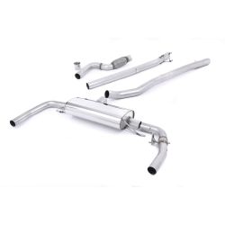 Ligne d'échappement Catback inox MILLTEK Mercedes CLA45 AMG C/X117(2013à2018)