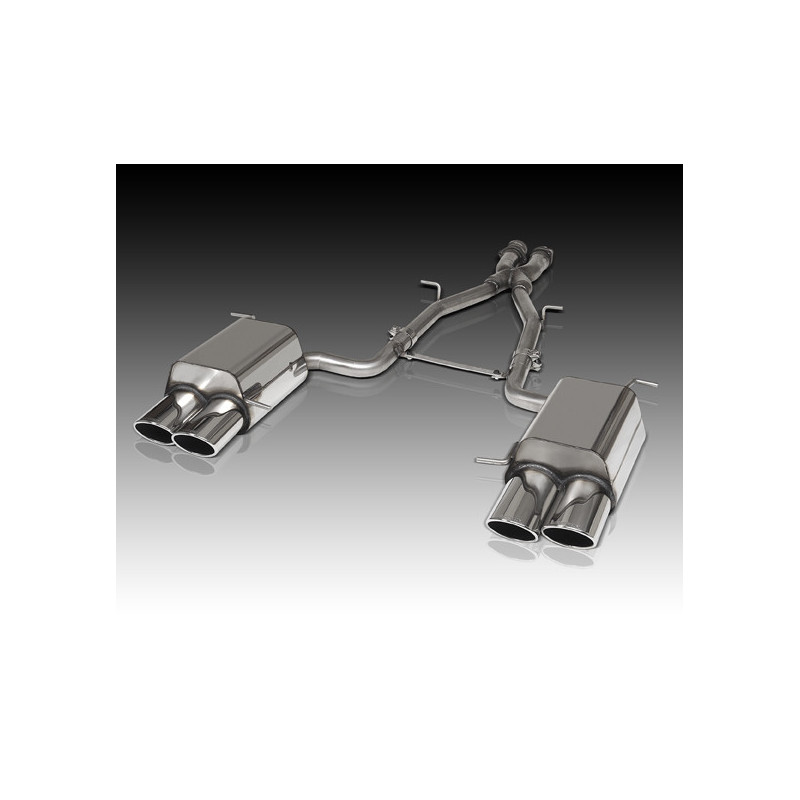 Ligne d'échappement inox FOX Mercedes SLK 280 350 R171 (2004+)