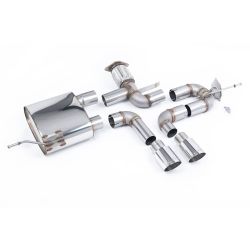 Ligne d'échappement inox MILLTEK ALPINE A110 A110S 1.8 TCE (2018+) Embout Chrome