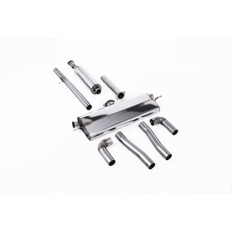 Ligne D'échappement Complète Pour Skoda Octavia 1.6 75ch 1996-2004 - Avec Silencieux, Kit Montage, Neuf