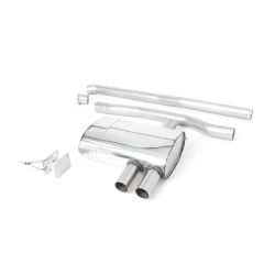 Ligne d'échappement Catback inox MILLTEK Mini F56 Cooper S 2.0T avec FAP(2019à+) Embout Chrome