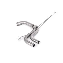 Remplacement Silencieux inox MILLTEK VW Golf 5 GTi 2.0T FSI(2004à2009)