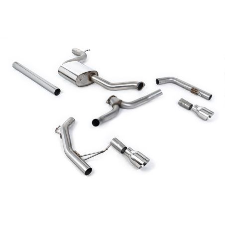 Ligne d'échappement Catback inox MILLTEK VW Jetta Mk7 (MQB) GLi 2.0T(2019à+) Embout Chrome Ligne d'échappement Catback inox MILLTEK VW Jetta Mk7 (MQB) GLi 2.0T(2019à+) Embout Chrome