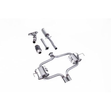 Ligne d'échappement Complète inox MILLTEK Mini Mk1 R53 Cooper S(2002à2006) Embout Chrome Ligne d'échappement Complète inox MILLTEK Mini Mk1 R53 Cooper S(2002à2006) Embout Chrome