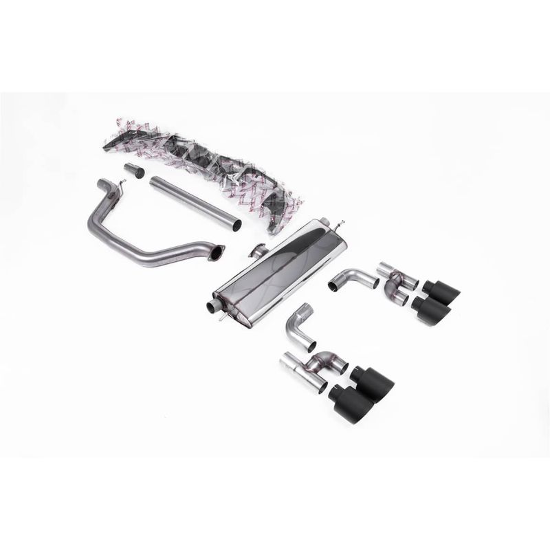 Sortie Échappement Sumex 4008GTI - Look GTI - Double Queue - Acier Inox - Pour VW Golf V TDI