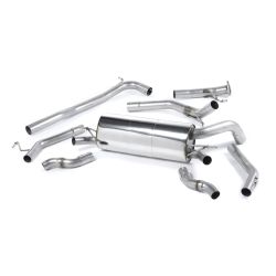 Ligne d'échappement Catback inox MILLTEK Honda Civic Type R 2.0 i-VTEC FN2(2007à2012)