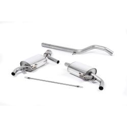 Ligne d'échappement Catback inox MILLTEK Renault Clio 3 RS 200 (inc. Cup)(2009à2012)
