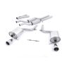 Ligne d'échappement Catback inox MILLTEK Audi S4 B6 4.2 V8 Quattro Berline/Avant/Cabriolet(2003à2005) Embout Chrome Ligne d'échappement Catback inox MILLTEK Audi S4 B6 4.2 V8 Quattro Berline/Avant/Cabriolet(2003à2005) Embout Chrome