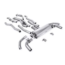 Ligne d'échappement Catback inox MILLTEK Audi SQ7 4.0 V8 TT(2021à+)