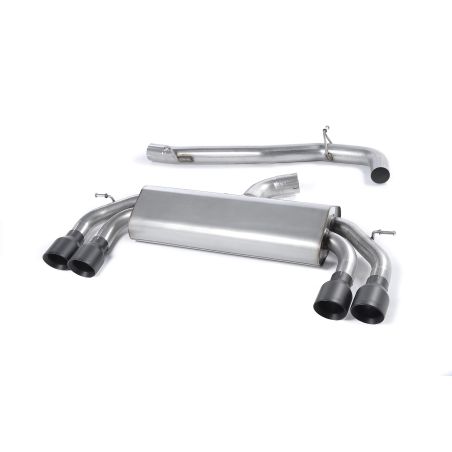 Ligne d'échappement Catback inox MILLTEK Audi S3 8V 3 Portes - Sans FAP(2013à2018) Embout Noir Ligne d'échappement Catback inox MILLTEK Audi S3 8V 3 Portes - Sans FAP(2013à2018) Embout Noir