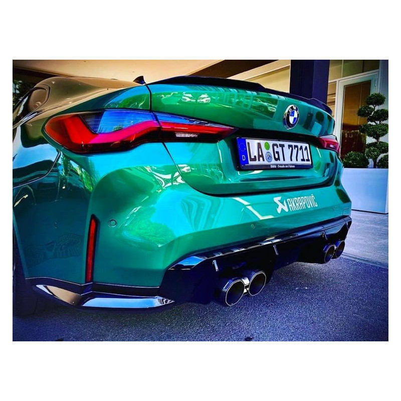 Ligne d'échappement Titane/Inox AKRAPOVIC pour BMW M4 G82 G83 / M3 G80 G81 (2021+)