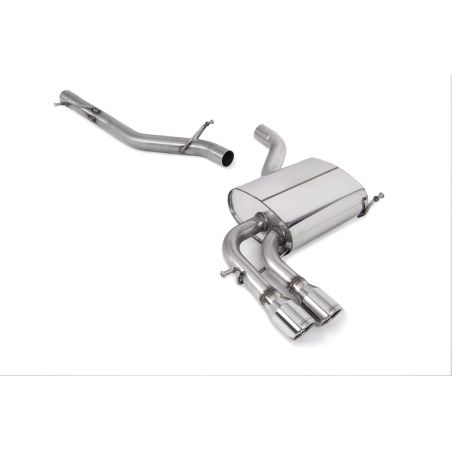 Ligne d'échappement Catback inox MILLTEK Audi A3 2.0T FSI Quattro SportBack(2004à2012) Embout Chrome Ligne d'échappement Catback inox MILLTEK Audi A3 2.0T FSI Quattro SportBack(2004à2012) Embout Chrome