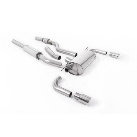 Ligne d'échappement Catback inox MILLTEK BMW428i F32 Automatique Non xDrive -Moteur N20(2014à2016) Embout Chrome Ligne d'échappement Catback inox MILLTEK BMW428i F32 Automatique Non xDrive -Moteur N20(2014à2016) Embout Chrome