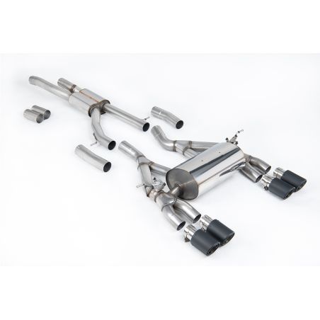 Ligne d'échappement Catback inox MILLTEK BMW M4 F82/83 + Competition(2014à2018) Embout Carbone Ligne d'échappement Catback inox MILLTEK BMW M4 F82/83 + Competition(2014à2018) Embout Carbone