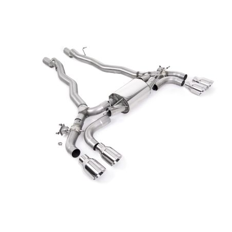 Ligne d'échappement FAP Back inox MILLTEK BMW M5 F90 + Competition Avec FAP(2020à2021) Embout Chrome Ligne d'échappement FAP Back inox MILLTEK BMW M5 F90 + Competition Avec FAP(2020à2021) Embout Chrome