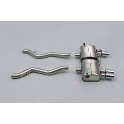 Ligne d'échappement Catback inox MILLTEK BMW M3 E90 (2007à2011) Embout Chrome