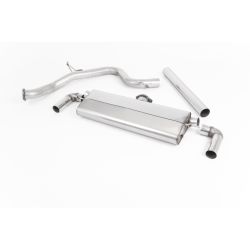 Ligne d'échappement FAP Back inox MILLTEK Seat Leon Cupra 290 3 & 5 Portes -Avec FAP(2019à2020) Embout Chrome