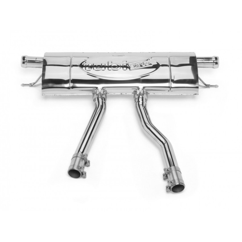 Silencieux d'échappement inox TUBI STYLE PORSCHE Cayenne 958 S V8 4.8l (2010-2014)