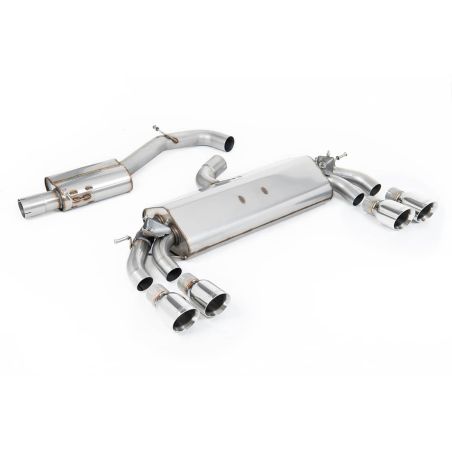 Ligne d'échappement FAP Back inox MILLTEK Audi S3 8V Sportback - Avec FAP(2019à2020) Embout Chrome Ligne d'échappement FAP Back inox MILLTEK Audi S3 8V Sportback - Avec FAP(2019à2020) Embout Chrome