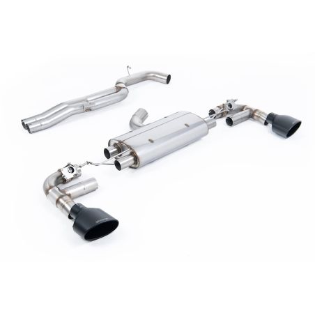Ligne d'échappement Catback inox MILLTEK Audi TTRS 2.5 TFSI MK3 - Sans FAP(2016à+) Embout Noir Ligne d'échappement Catback inox MILLTEK Audi TTRS 2.5 TFSI MK3 - Sans FAP(2016à+) Embout Noir