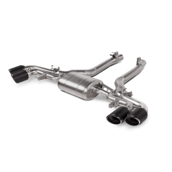Silencieux d'échappement AKRAPOVIC BMW X5M F95 / X6M F96 + Compétition (2024+)