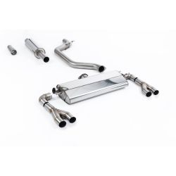 Ligne d'échappement FAP Back RACE inox MILLTEK Seat Leon Cupra Leon Mk4 Hatch 300Ch(2021à+)