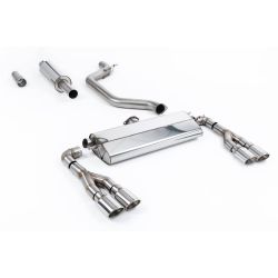 Ligne d'échappement FAP Back RACE inox MILLTEK Seat Leon Cupra Leon Mk4 Hatch 300Ch(2021à+) Embout Chrome