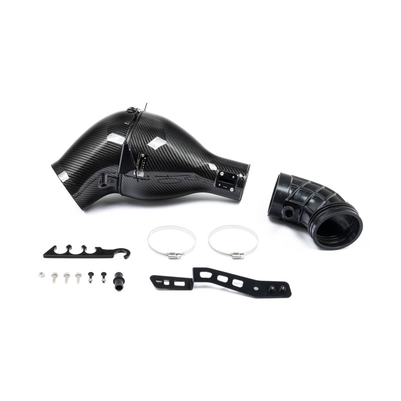 Garniture Couvercle Admission Air Fibre Carbone Sec – Pour Lotus Emira 2023-2025, Style V, Autocollant