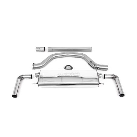 Ligne d'échappement FAP Back inox MILLTEK pour VW Golf 8 GTi Clubsport 300Ch (2021+)(ECE) Embout Ovale Noir Ligne d'échappement FAP Back inox MILLTEK pour VW Golf 8 GTi Clubsport 300Ch (2021+)(ECE) Embout Ovale Noir