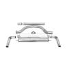 Ligne d'échappement FAP Back inox MILLTEK pour VW Golf 8 GTi Clubsport 300Ch (2021+)(ECE) Embout Ovale Noir Ligne d'échappement FAP Back inox MILLTEK pour VW Golf 8 GTi Clubsport 300Ch (2021+)(ECE) Embout Ovale Noir