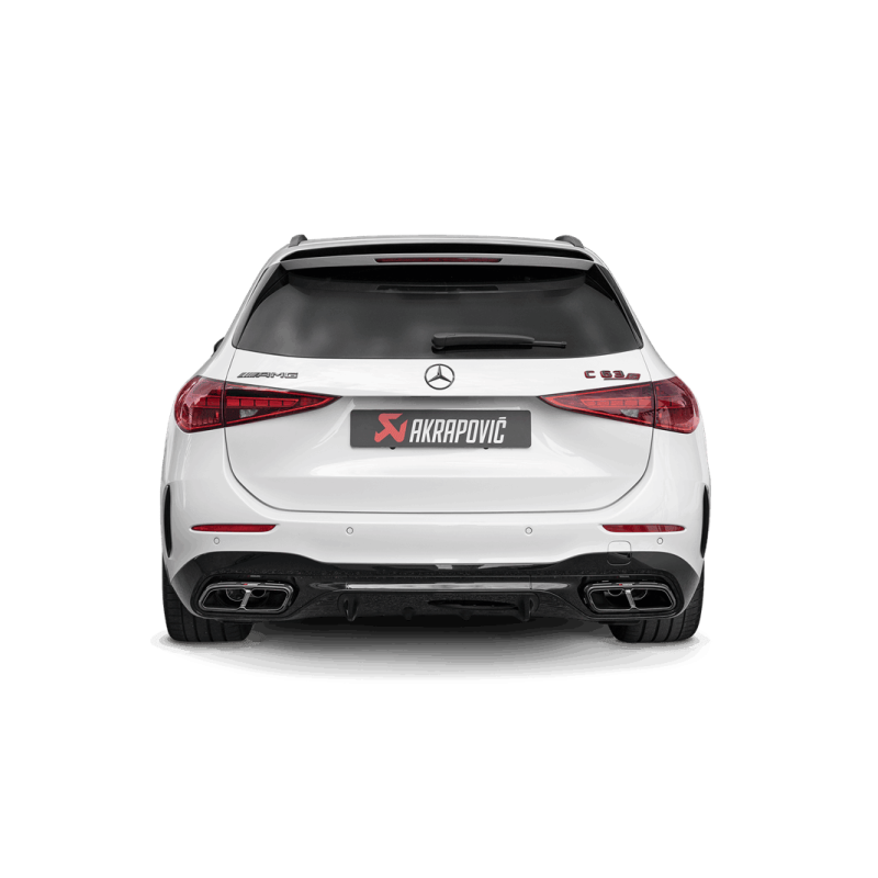 Silencieux d'échappement à valves AKRAPOVIC pour MERCEDES C63 AMG S E Performance W206 S206 (2023+)