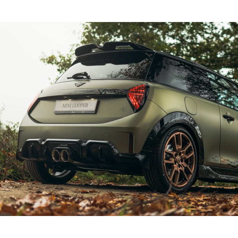 Ligne d'échappement FAP-Back inox MILLTEK pour MINI Cooper S F66 204Ch 2.0T B48 (2024+) Embouts Chrome