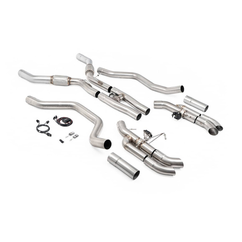 Ligne d'échappement FAP Back inox MILLTEK pour RANGE ROVER Vogue P530 4.4 V8 L460 LWB NC10 (2022-2023)