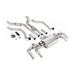 Ligne d'échappement FAP Back inox MILLTEK pour RANGE ROVER Vogue P530 4.4 V8 L460 LWB NC10 (2022-2023)