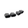 Ligne d'échappement FAP Back inox à valves MILLTEK pour RANGE ROVER Sport P400 3.0 i6 L461 (2022+) Embouts Noir Ligne d'échappement FAP Back inox à valves MILLTEK pour RANGE ROVER Sport P400 3.0 i6 L461 (2022+) Embouts Noir