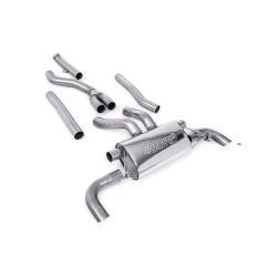 Ligne d'échappement Catback inox MILLTEK pour BMW M440i(x) G22 avec FAP (2020+)