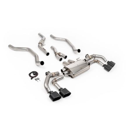 Ligne d'échappement FAP Back inox à valves MILLTEK pour RANGE ROVER Sport P400 3.0 i6 L461 (2022+) Embouts Noir Ligne d'échappement FAP Back inox à valves MILLTEK pour RANGE ROVER Sport P400 3.0 i6 L461 (2022+) Embouts Noir
