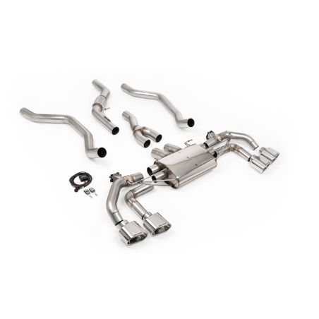 Ligne d'échappement FAP Back inox à valves MILLTEK pour RANGE ROVER Sport P400 3.0 i6 L461 (2022+) Embouts Chrome Ligne d'échappement FAP Back inox à valves MILLTEK pour RANGE ROVER Sport P400 3.0 i6 L461 (2022+) Embouts Chrome