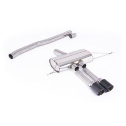 Ligne d'échappement FAP Back inox MILLTEK pour MINI Cooper S F66 204Ch 2.0T B48 (2024+) Embouts Carbone