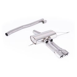 Ligne d'échappement FAP-Back inox MILLTEK pour MINI Cooper S F66 204Ch 2.0T B48 (2024+) Embouts Chrome