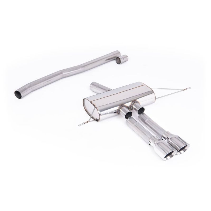 Ligne d'échappement FAP-Back inox MILLTEK pour MINI Cooper S F66 204Ch 2.0T B48 (2024+) Embouts Chrome