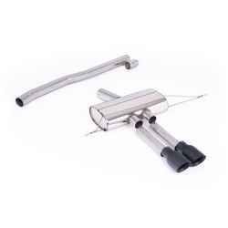 Ligne d'échappement FAP Back inox MILLTEK pour MINI Cooper S F66 204Ch 2.0T B48 (2024+) Embouts Noir