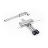 Ligne d'échappement FAP Back inox MILLTEK pour MINI Cooper S F66 204Ch 2.0T B48 (2024+) Embouts Carbone