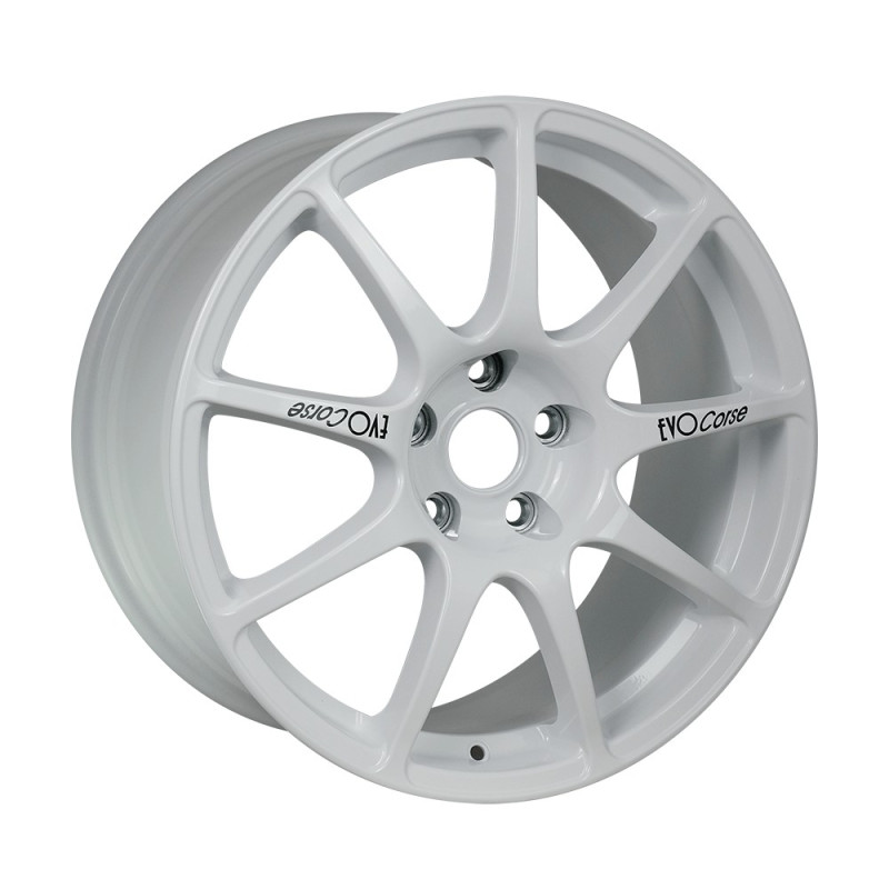 4 Jantes EVO Corse CupSport 18" pour Alpine A110, A110 S et A110 R (Blanche)