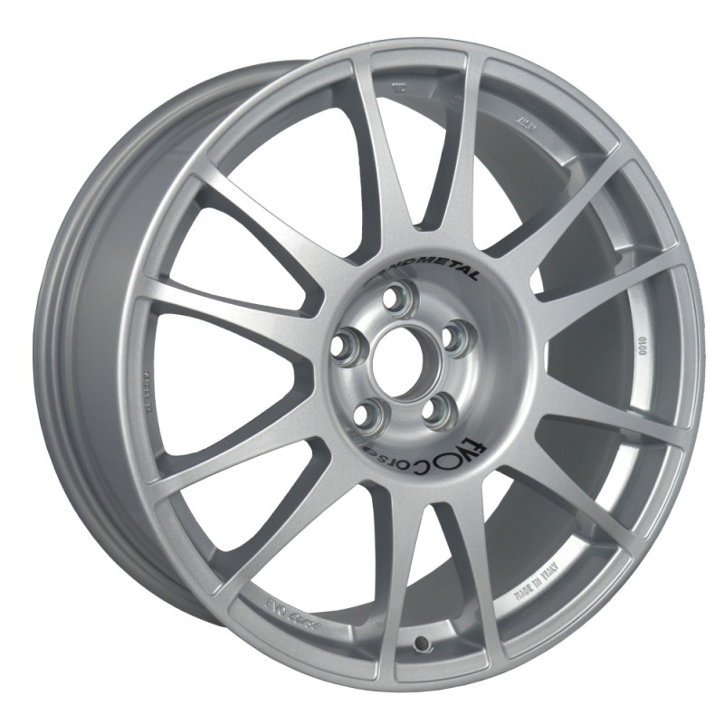 4 Jantes EVO Corse Pista 18" pour Alpine A110, A110 S et A110 R (Argent)